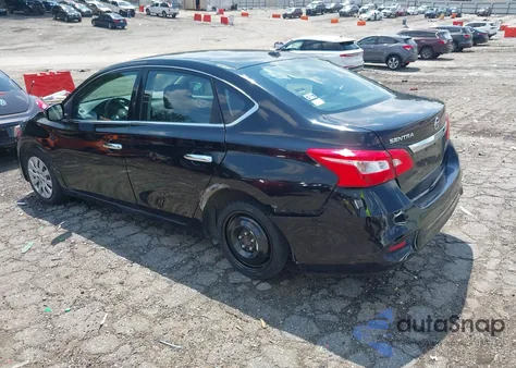 2017 Nissan Sentra Sv z USA, uszkodzony, nr VIN 3N1AB7AP8HY265966